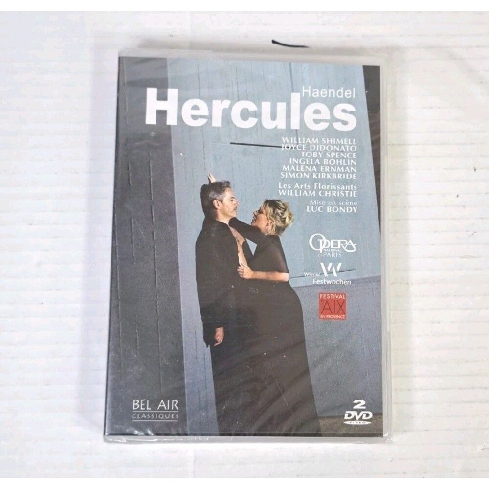 Handel Hercules Opera 2-DVD Set BelAir Classiques NEW Sealed Baroque Music